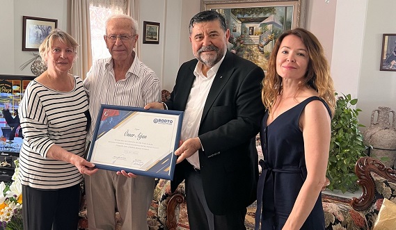 BODTO EN ESKİ ÜYELERİNDEN ÖMER AĞAN’I UNUTMADI