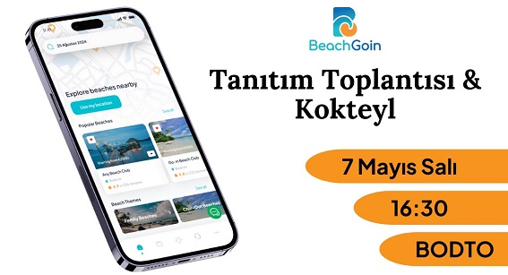 BEACHGOIN PLATFORMU TANITIM YAPACAK