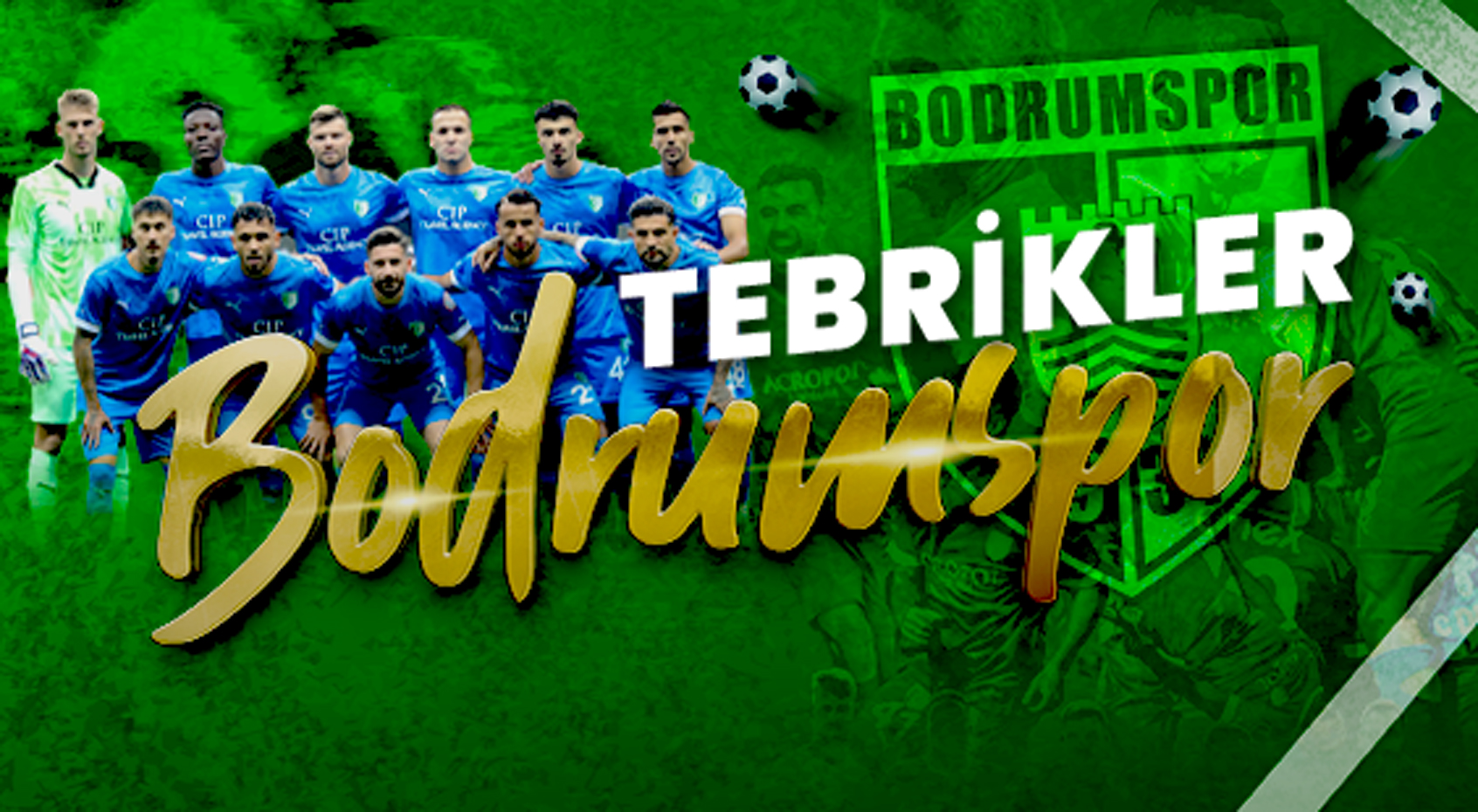 ŞAMPİYON BODRUM SPORU KUTLARIZ!