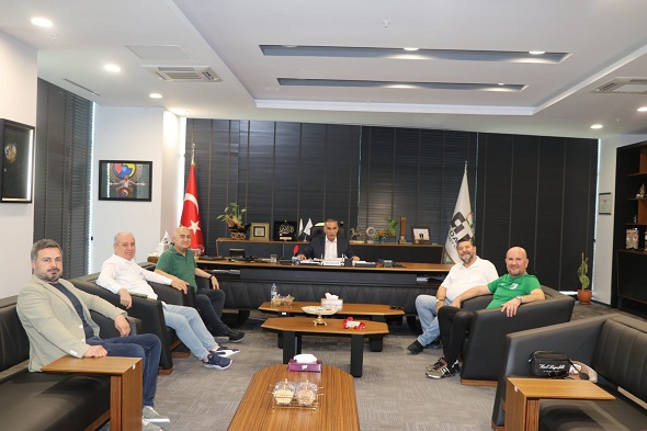 BODTO HEYETİ ADANA TİCARET ODASI BAŞKANI İLE GÖRÜŞTÜ