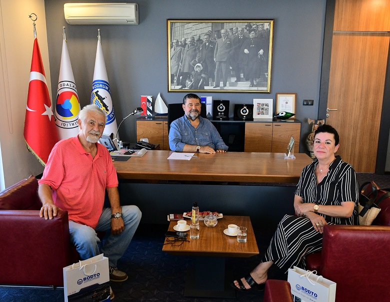 BRİÇ KULUBÜ BAŞKANI İLE SPORUN ÖNEMİNE DEĞİNDİK