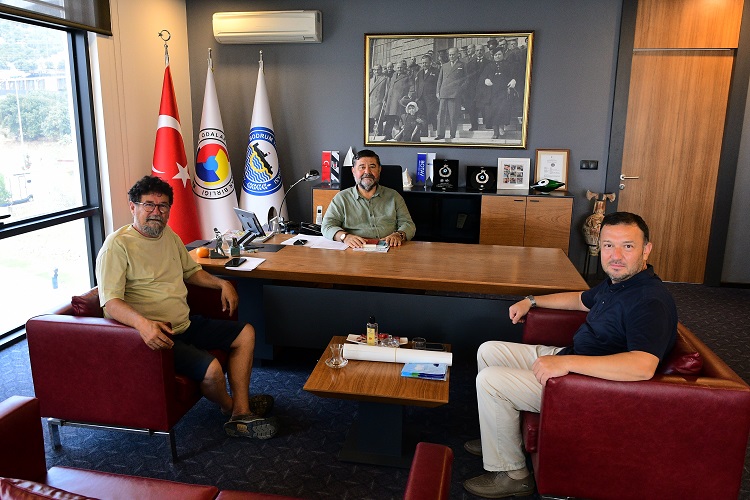 İLÇE MÜFTÜSÜNÜ AĞIRLADIK