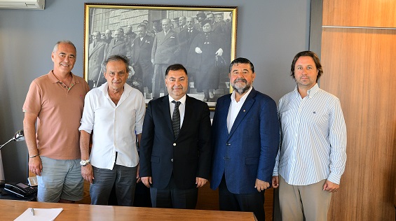 AĞIR CEZA MAHKEMESİ BAŞKANINDAN VEDA ZİYARETİ