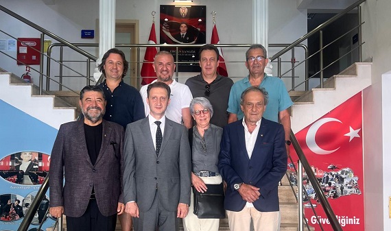 BODTO HEYETİNDEN EMNİYET MÜDÜRÜNE ZİYARET