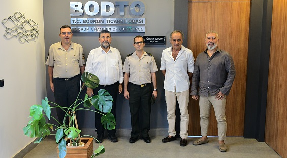 BODRUM ASKERLİK ŞUBESİNDEN ZİYARET