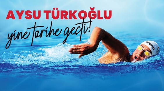 BODRUMLU AYSU TRIPLE CROWN ÜNVANLI EN GENÇ KADIN YÜZÜCÜ OLDU