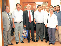 Zeki Köylü Muğla’da Makamında Ziyaret Edildi