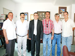 Bodrum Kaymakamı’nın Veda Ziyareti