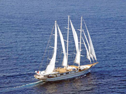 Bodrum'un En Büyük Yelkenlisi Montigne