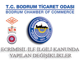 Ecrimisil ile ilgili kanunda yapılan değişiklikler