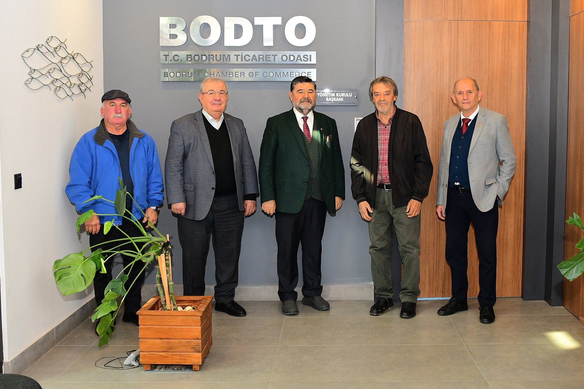 AYSU GAZOZ KURUCUSU MEHMET HULUSİ AY’DAN BODTO’YA ZİYARET