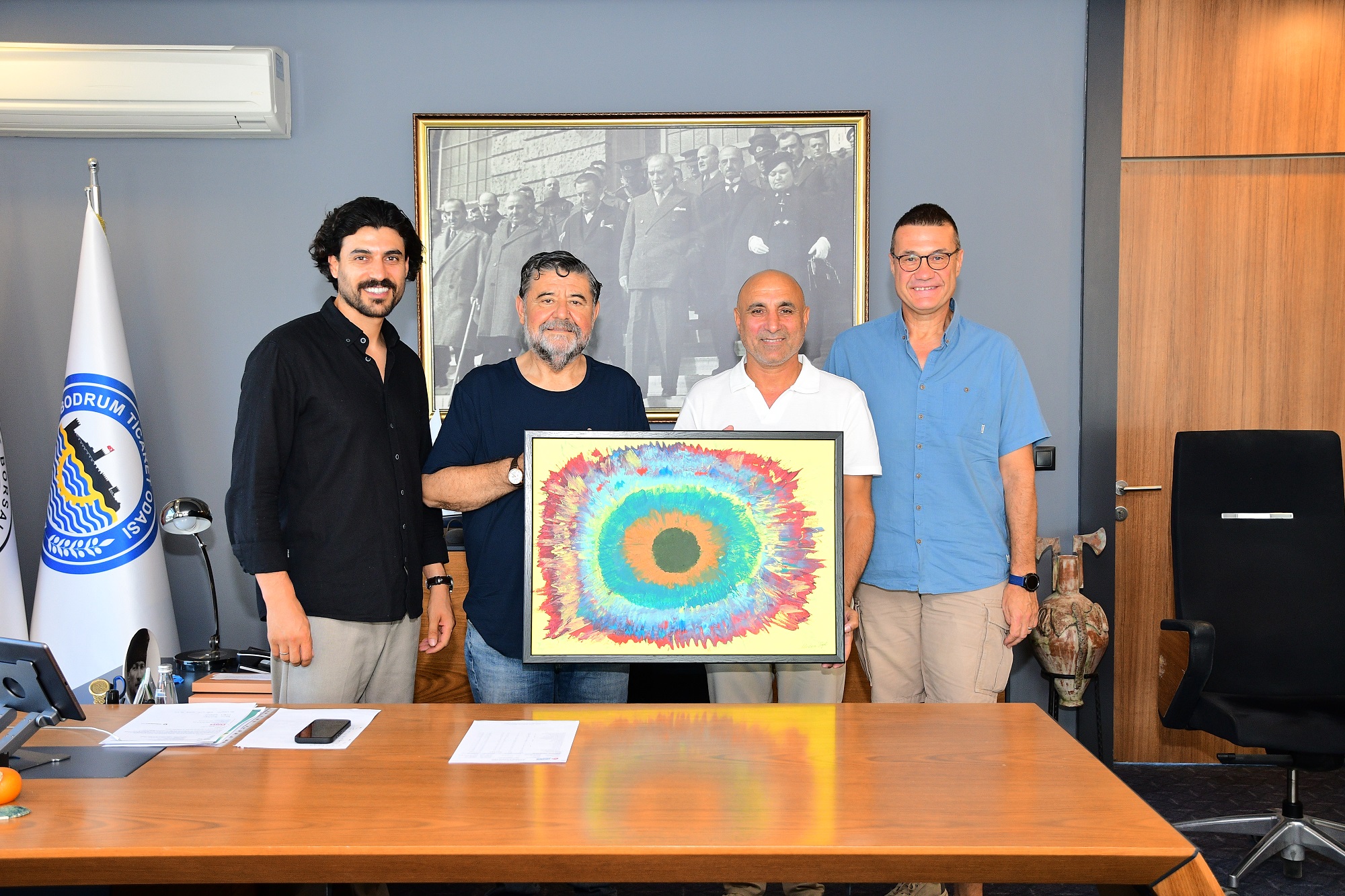 SANATSEVER İŞ İNSANI’NDAN BODTO ZİYARETİ