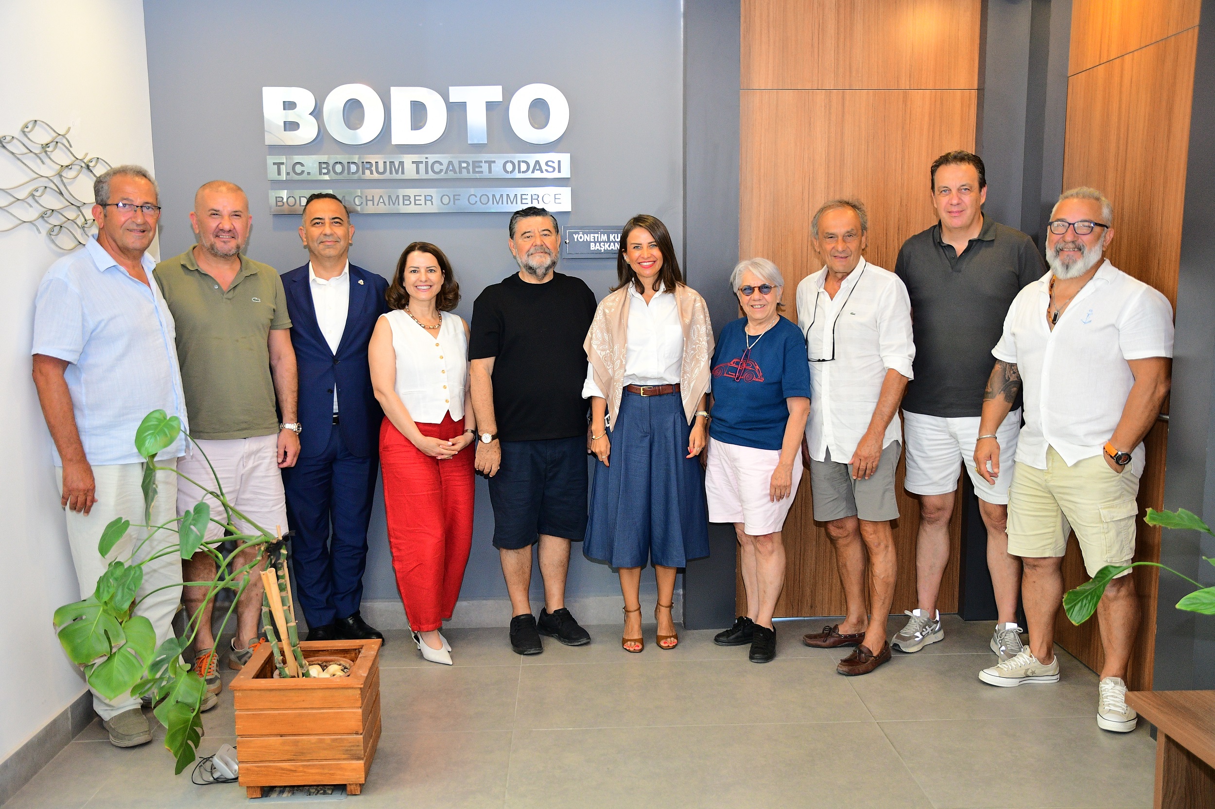YATIRIM FİNANSMAN BODRUM ŞUBESİNDEN BODTO’YA ZİYARET