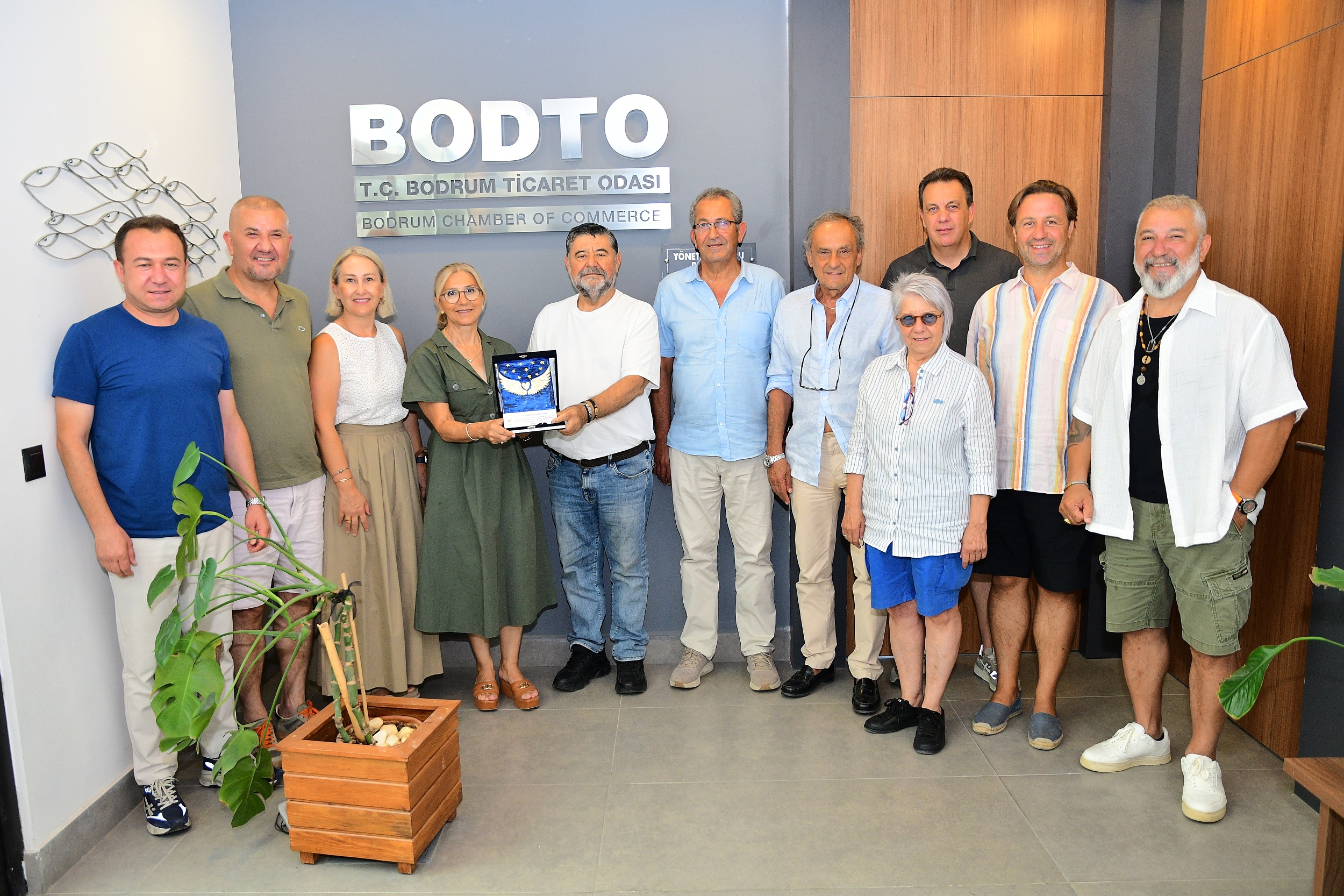 BODRUM SAĞLIK VAKFI'NDAN BODTO'YA TEŞEKKÜR ZİYARETİ