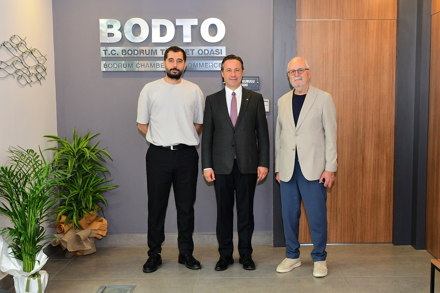 TÜLOV TEMSİLCİLERİNDEN BODTO BAŞKANI ERDEM AĞAN’A ZİYARET