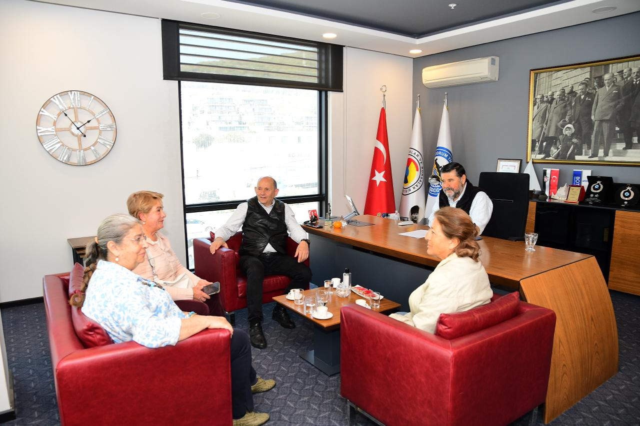 BODRUM KENT KONSEYİ KADIN MECLİSİ’NDEN BODTO’YA ZİYARET