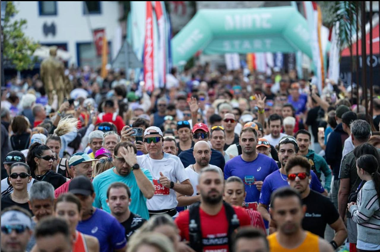 9. ULUSLARARASI BODRUM YARI MARATONU GERÇEKLEŞTİRİLDİ