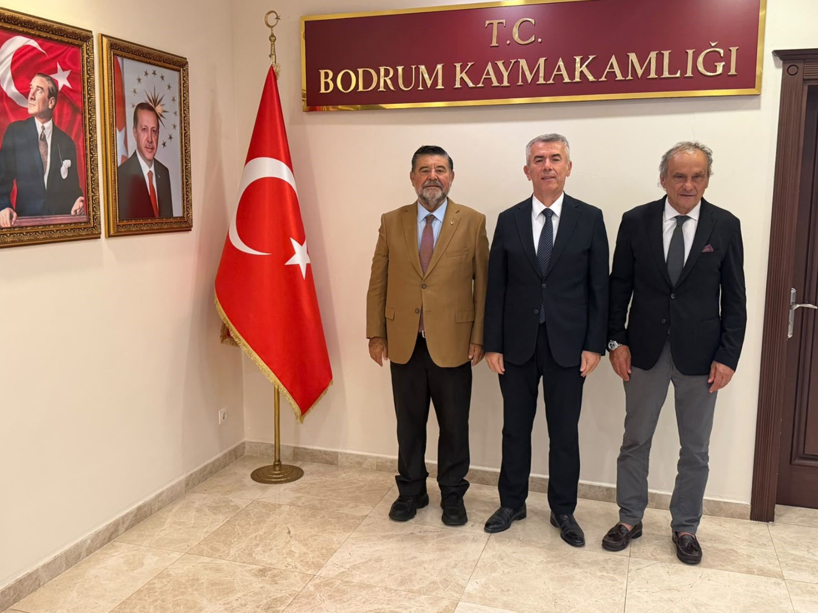 KAYMAKAM ALİ SIRMALI’YA VEDA ZİYARETİ