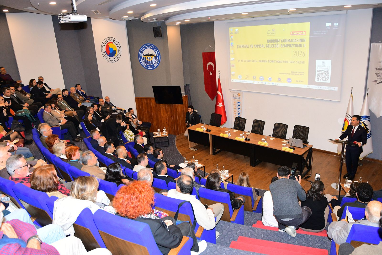 BODRUM’DA ÇEVRE VE KENTLEŞME ODAĞINDA GERÇEKLEŞECEK SEMPOZYUM BAŞLADI