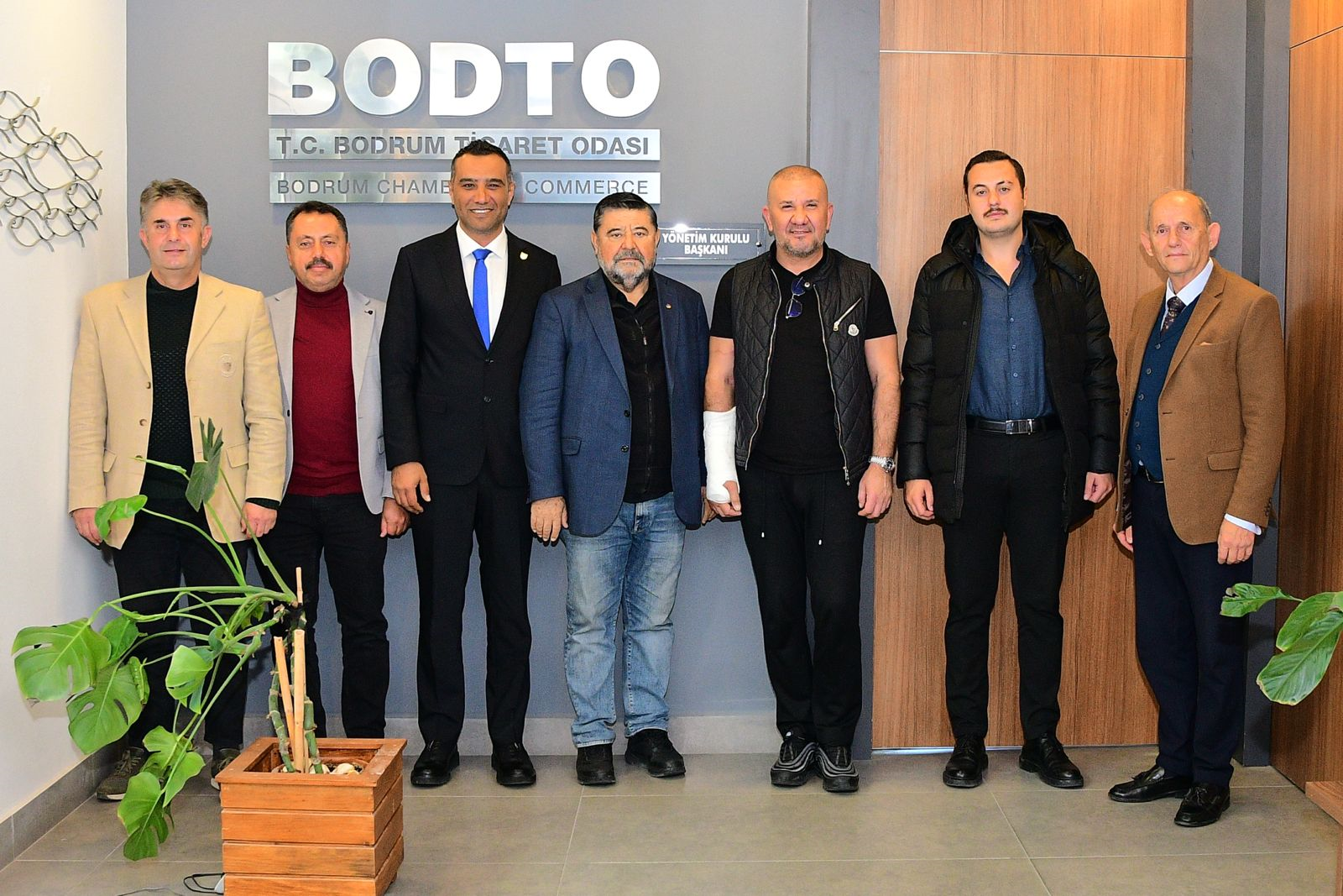 BODRUM ŞOFÖRLER VE OTOMOBİLCİLER ESNAF ODASI BAŞKAN ADAYI SAİT DUMAN’DAN BODTO’YA ZİYARET