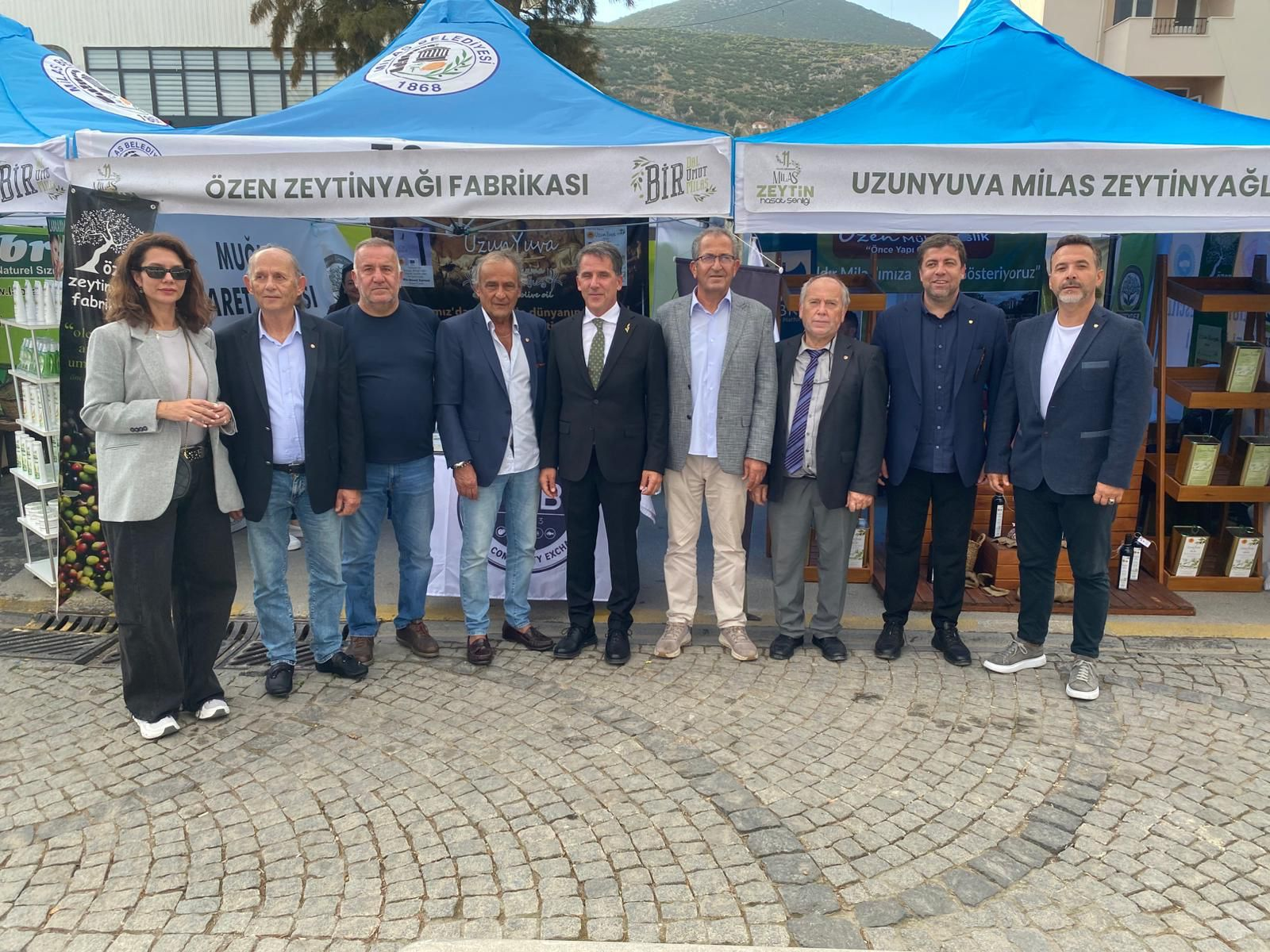 BODTO, 11. ULUSLARARASI MİLAS ZEYTİN HASAT ŞENLİĞİ’Nİ ZİYARET ETTİ