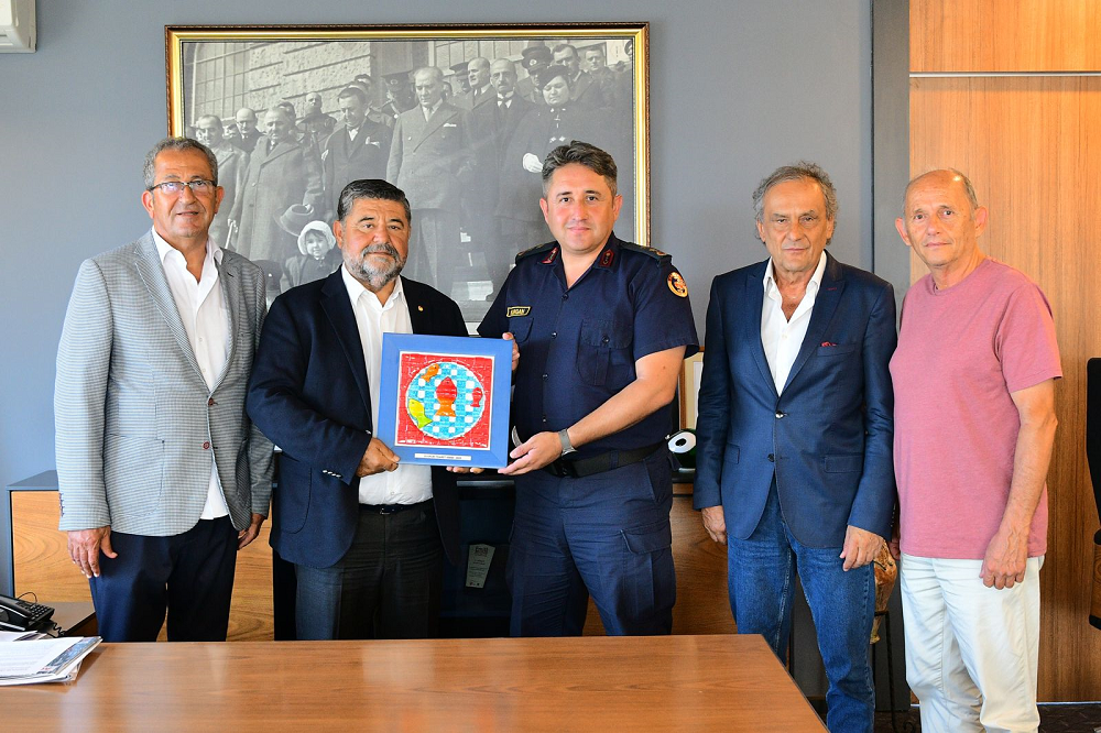 YARBAY GÖKHAN KURGAN'DAN VEDA ZİYARETİ