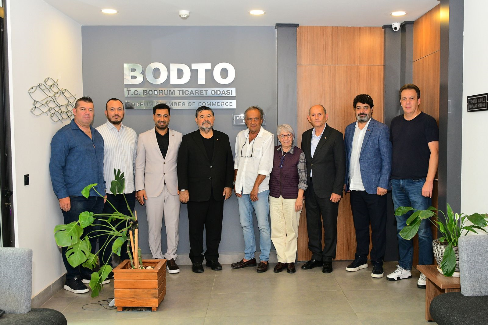 TÜRSAB BODRUM BTK YENİ YÖNETİMİNDEN BODTO’YA ZİYARET