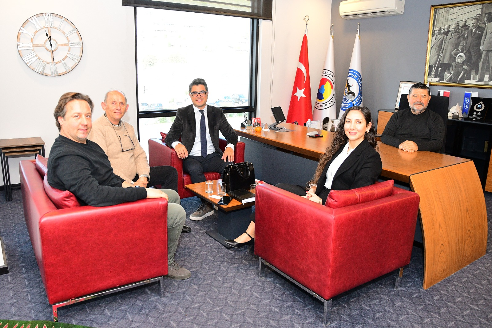 DENİZBANK TURGUTREİS ŞUBE MÜDÜRÜ HATİCE YILMAZ’DAN BODTO’YA ZİYARET