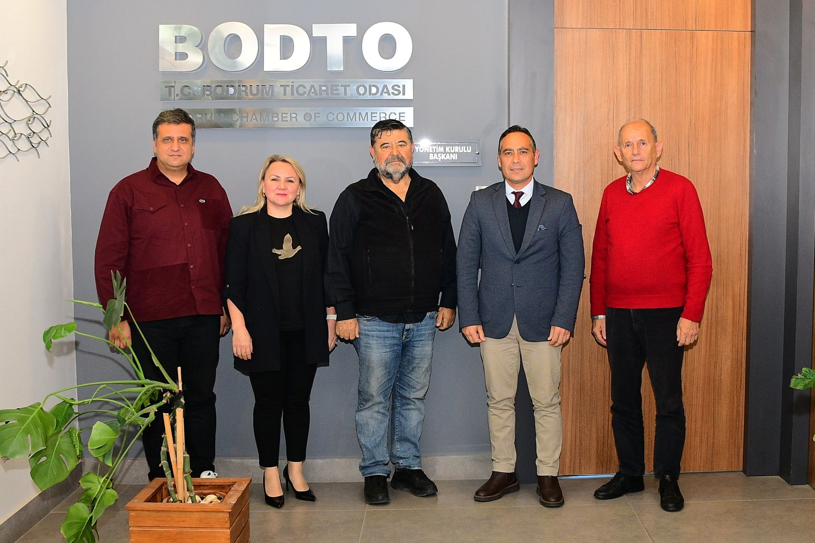 FEN BİLİMLERİ BODRUM ANADOLU LİSESİ’NDEN BODTO’YA NEZAKET ZİYARETİ