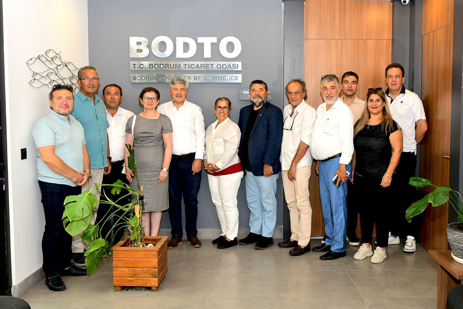 İYİ PARTİ HEYETİNDEN BODTO’YA ZİYARET