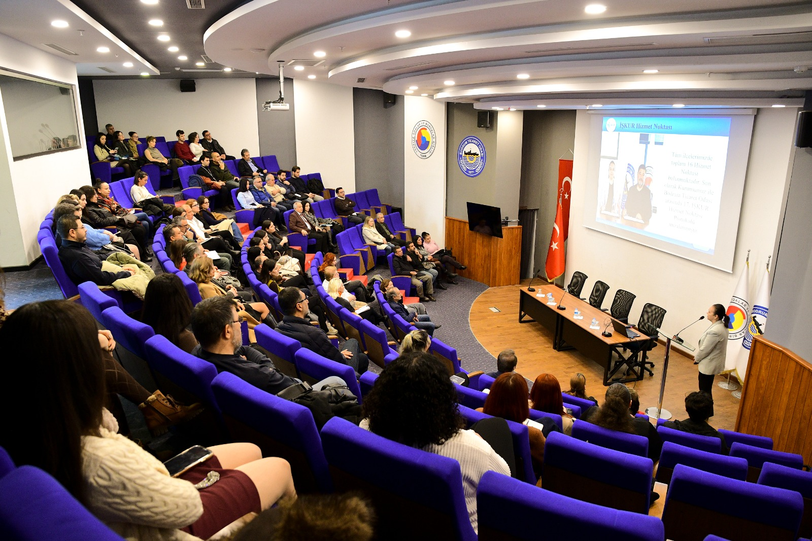 İŞKUR HİZMETLERİ VE İSTİHDAM TEŞVİKLERİ BODTO’DA ANLATILDI