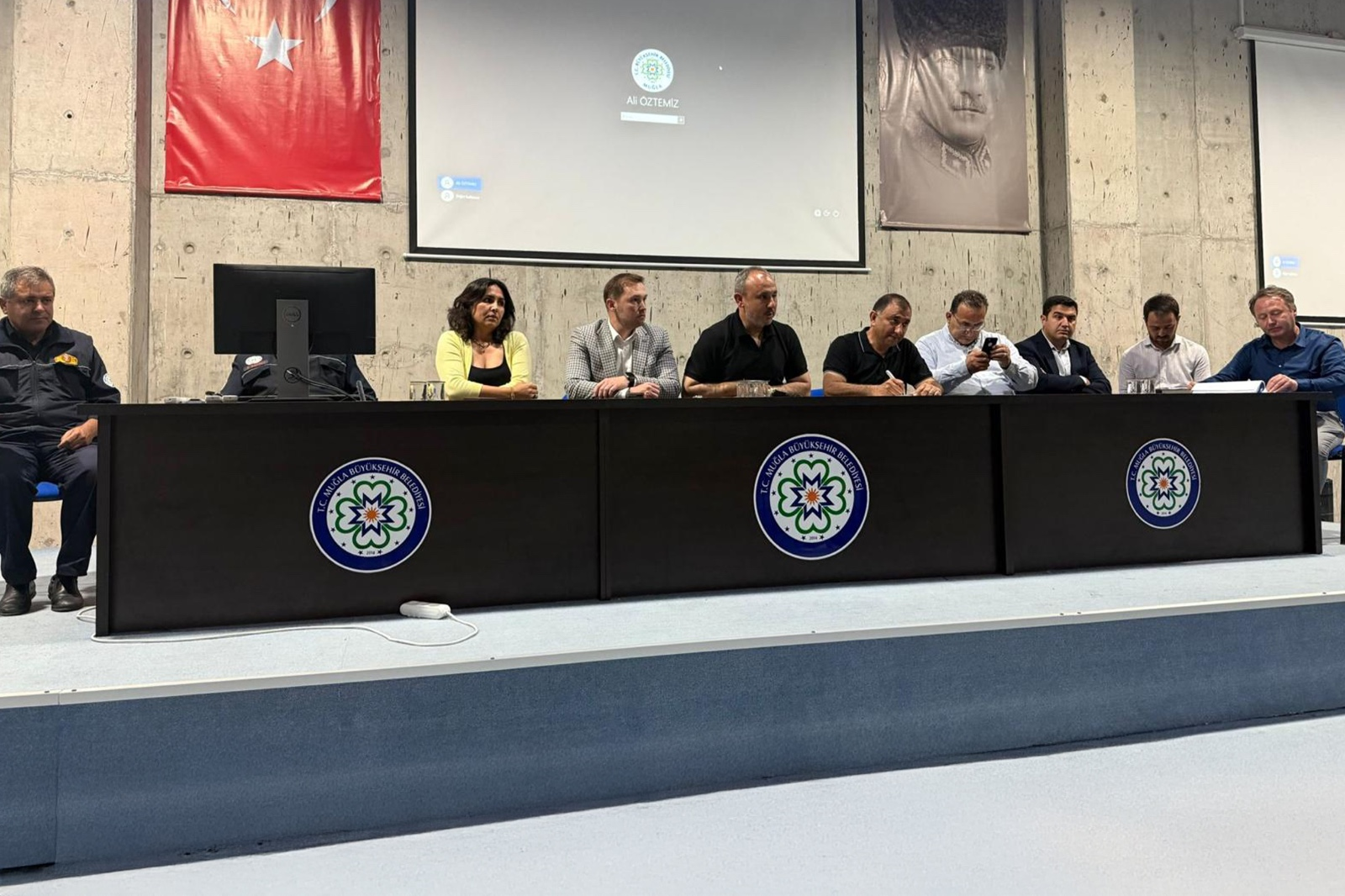 BODTO’DAN MUSKİ VE İTFAİYE İLE ORTAK TOPLANTI