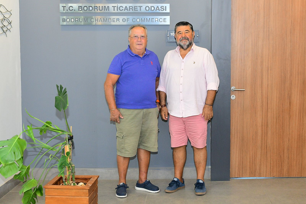 HASAN SİNOP’TAN NEZAKET ZİYARETİ