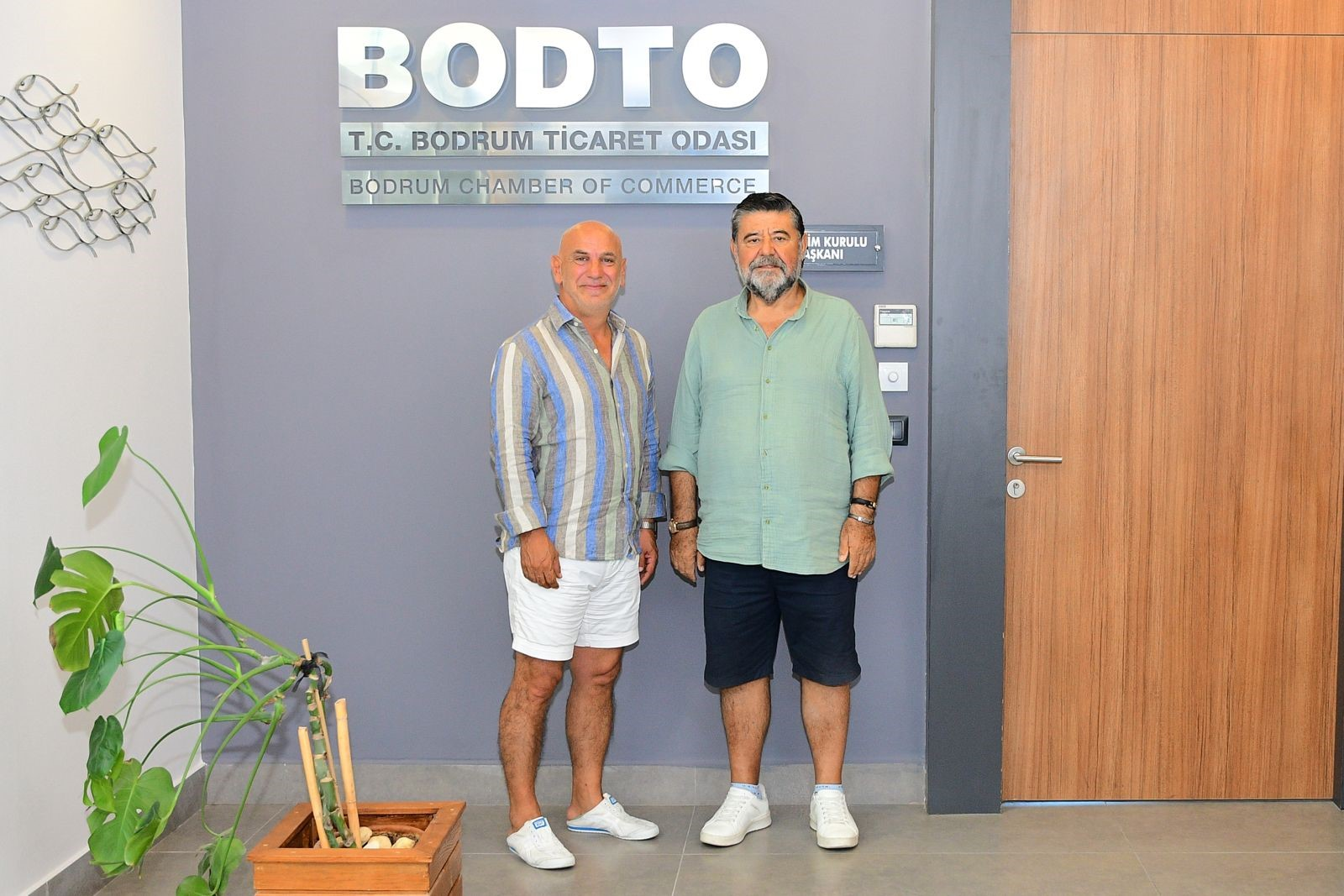 BODRUM FK BAŞKANI TANER ANKARA'DAN BODTO'YA ZİYARET