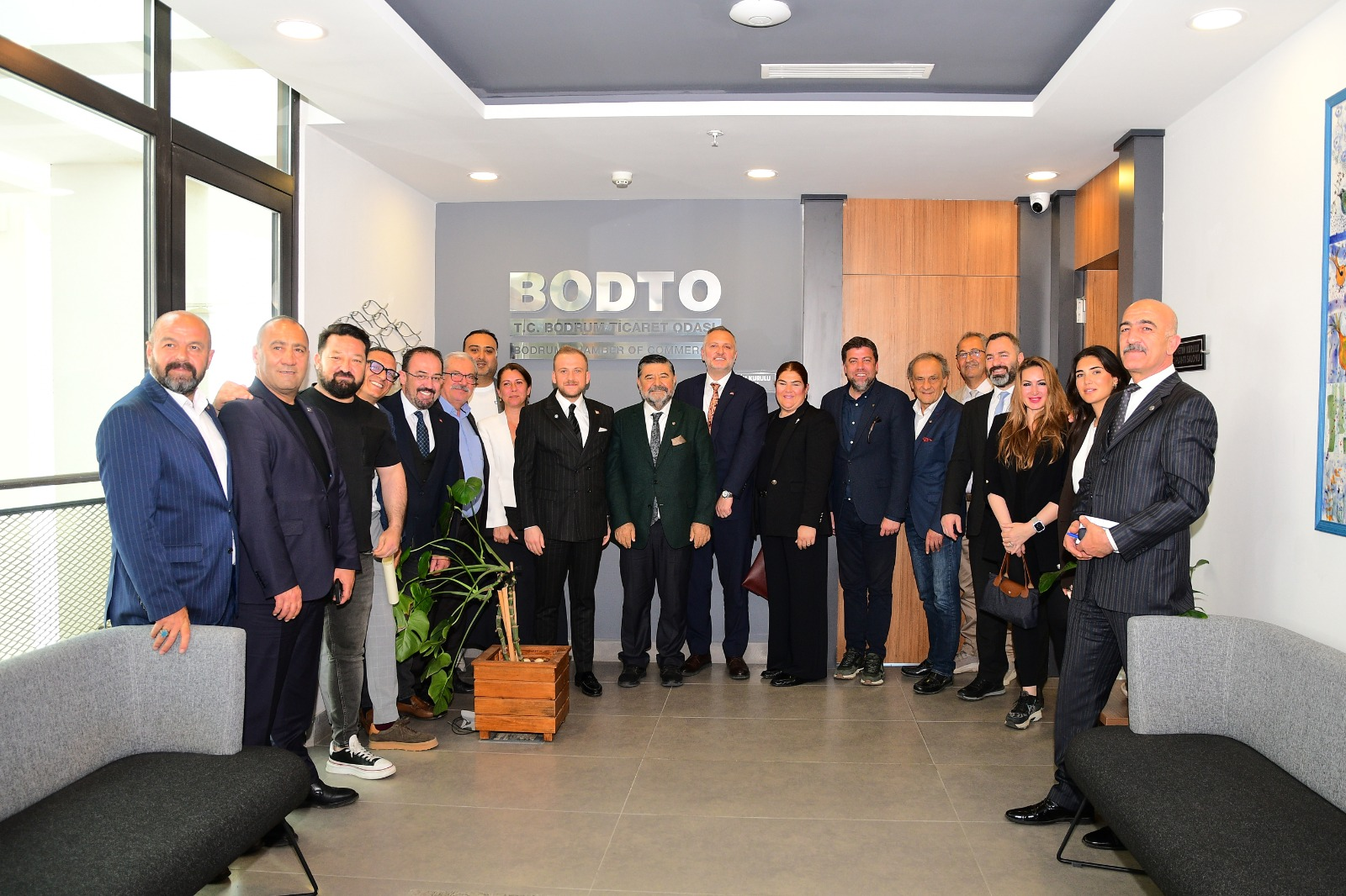 MHP MUĞLA İL BAŞKANLIĞI’NDAN BODTO’YA ZİYARET