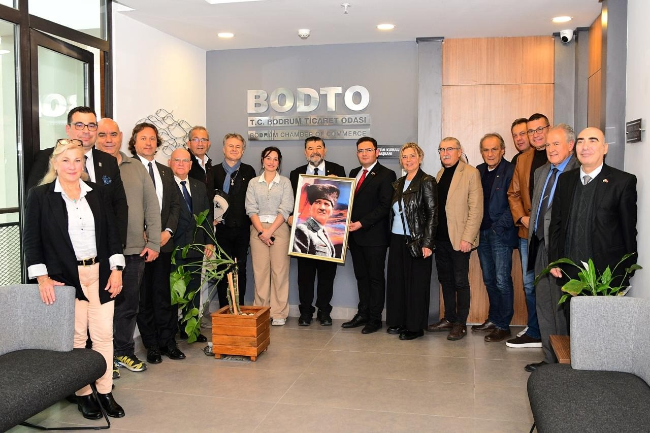 VOLKAN İLGÜZ BAŞKANLIĞINDAKİ ADD BODRUM’DAN BODTO’YA ANLAMLI ZİYARET