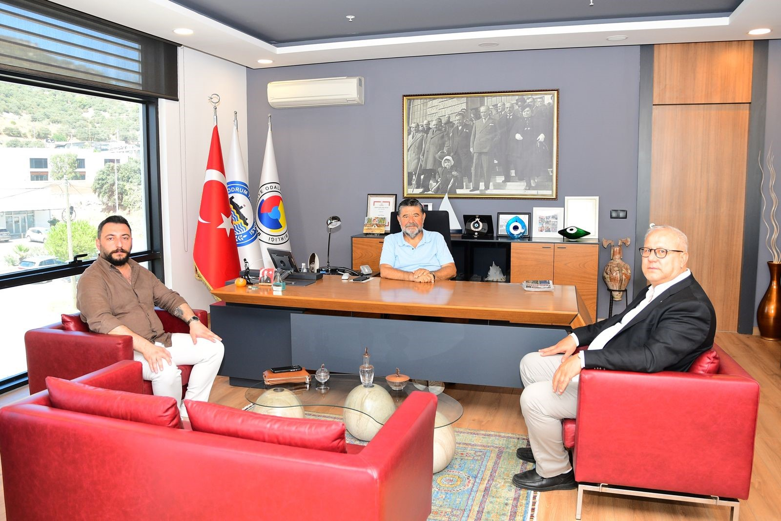 BODRUM BELEDİYESİ MECLİS ÜYELERİNDEN BODTO’YA NEZAKET ZİYARETİ