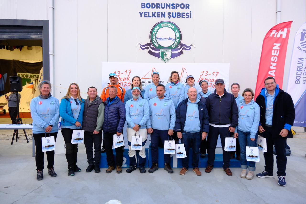 5. BODTO MANDALİN KUPASI YELKEN YARIŞLARI TAMAMLANDI
