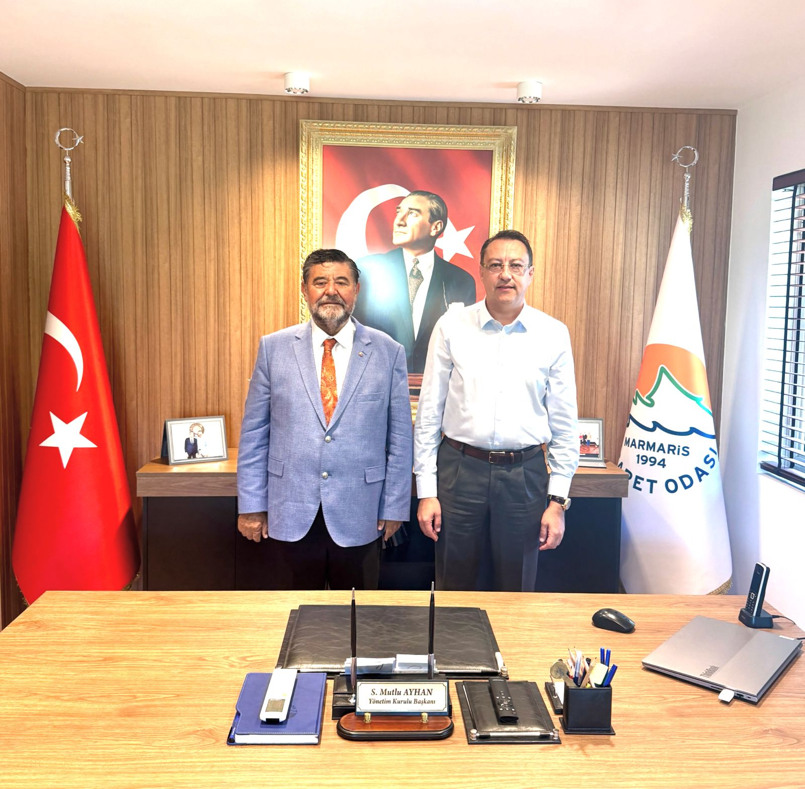 BAŞKAN KOCADON’UN MUĞLA ODALARINA ZİYARETLERİ DEVAM ETTİ