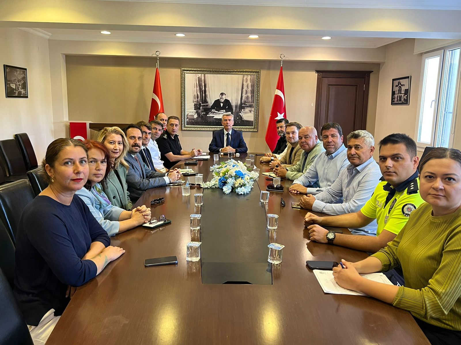 BAŞKAN KOCADON, BODRUM BOAT SHOW HAZIRLIK TOPLANTISINA KATILDI