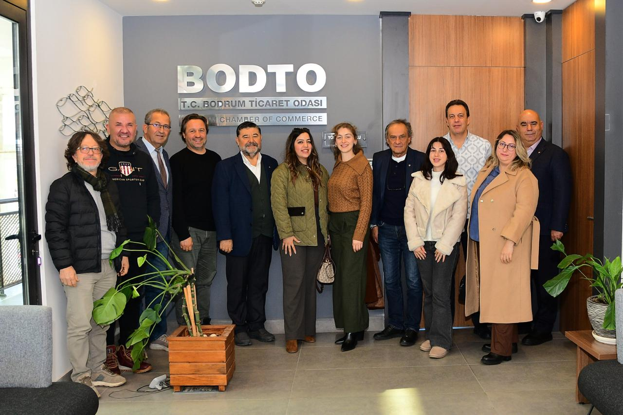 MİMARLAR ODASI BODRUM TEMSİLCİLİĞİ’NDEN BODTO’YA ZİYARET