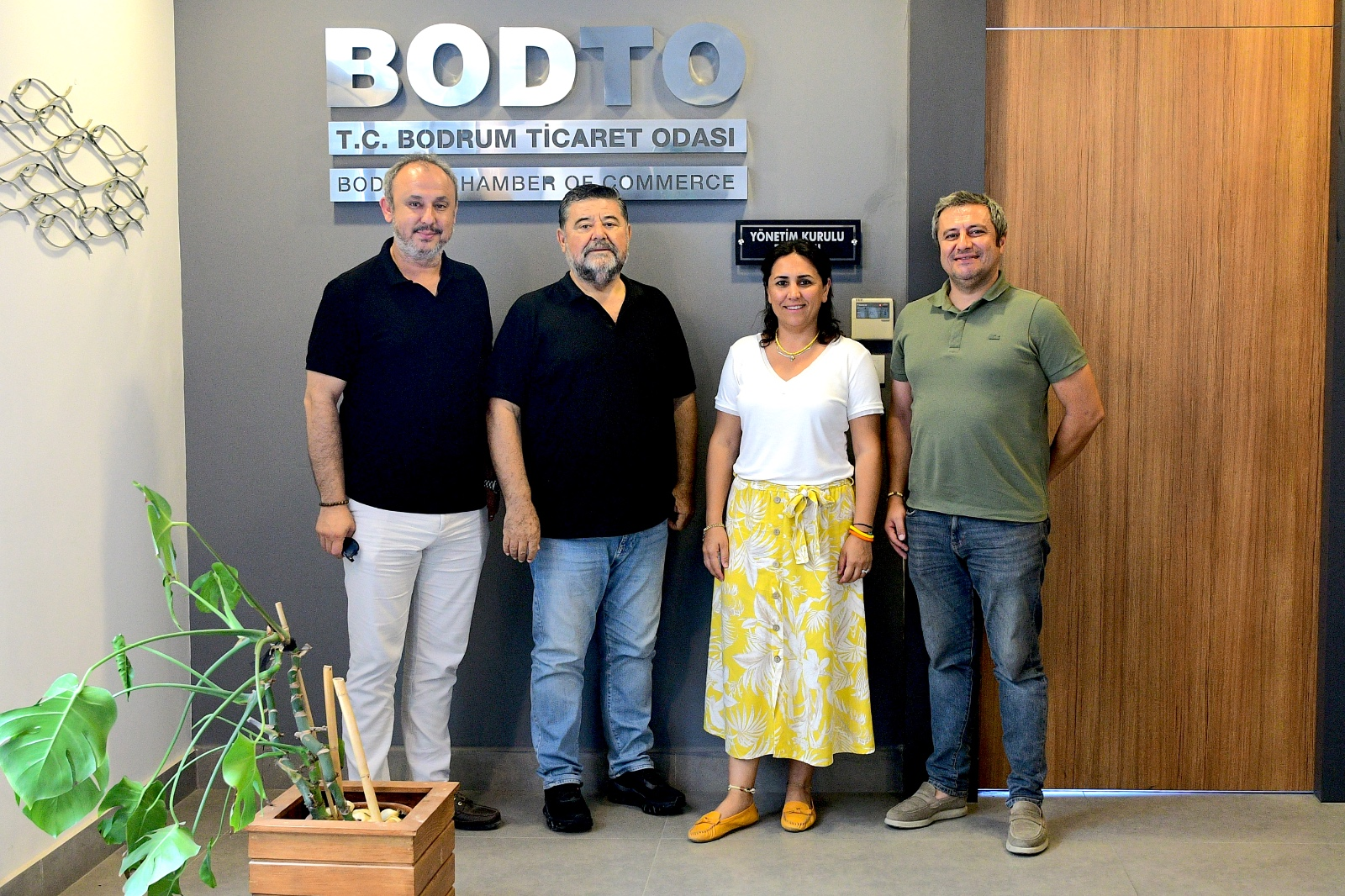 BÜYÜKŞEHİR YETKİLİLERİNDEN BODTO’YA ZİYARET