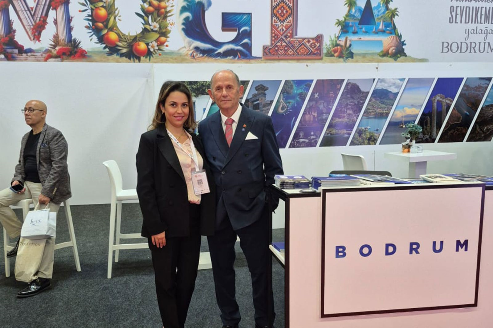 BODTO MECLİS ÜYESİ TOROS DEMİRDÖVEN ANTALYA TURİZM FUARI’NI ZİYARET ETTİ