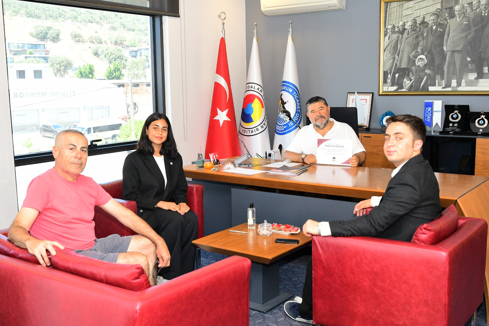 TGB’DEN TEŞEKKÜR ZİYARETİ