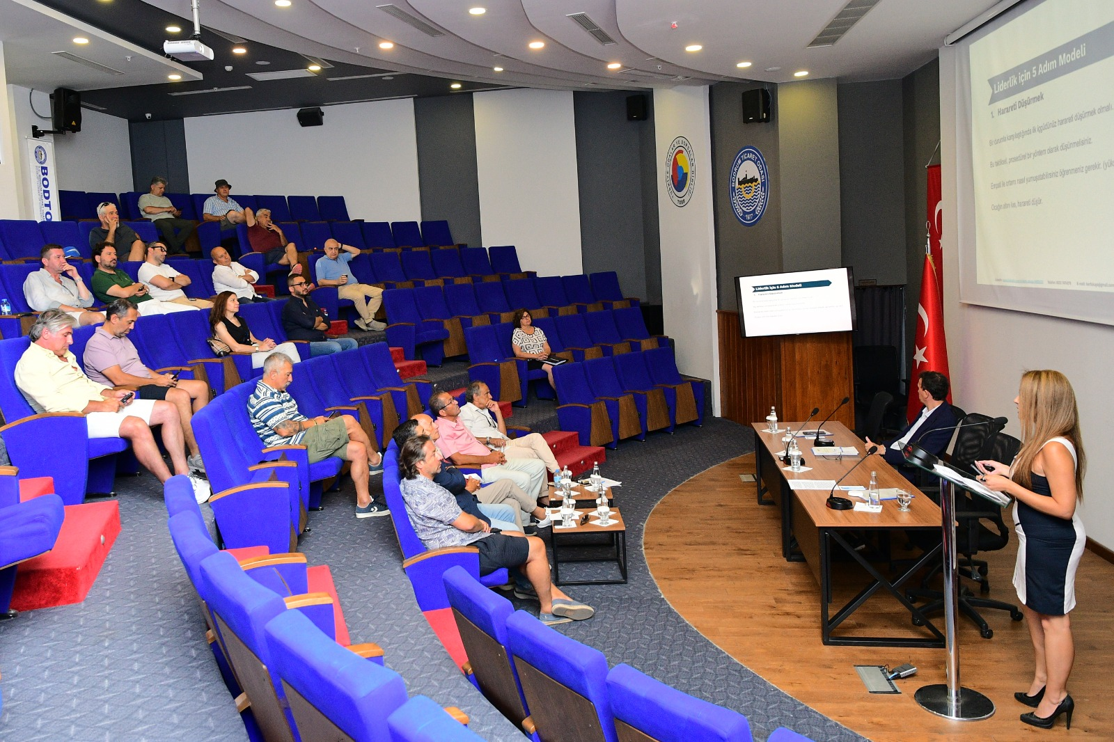 MECLİS TOPLANTISINA BERFU AKSOY KONUK OLDU