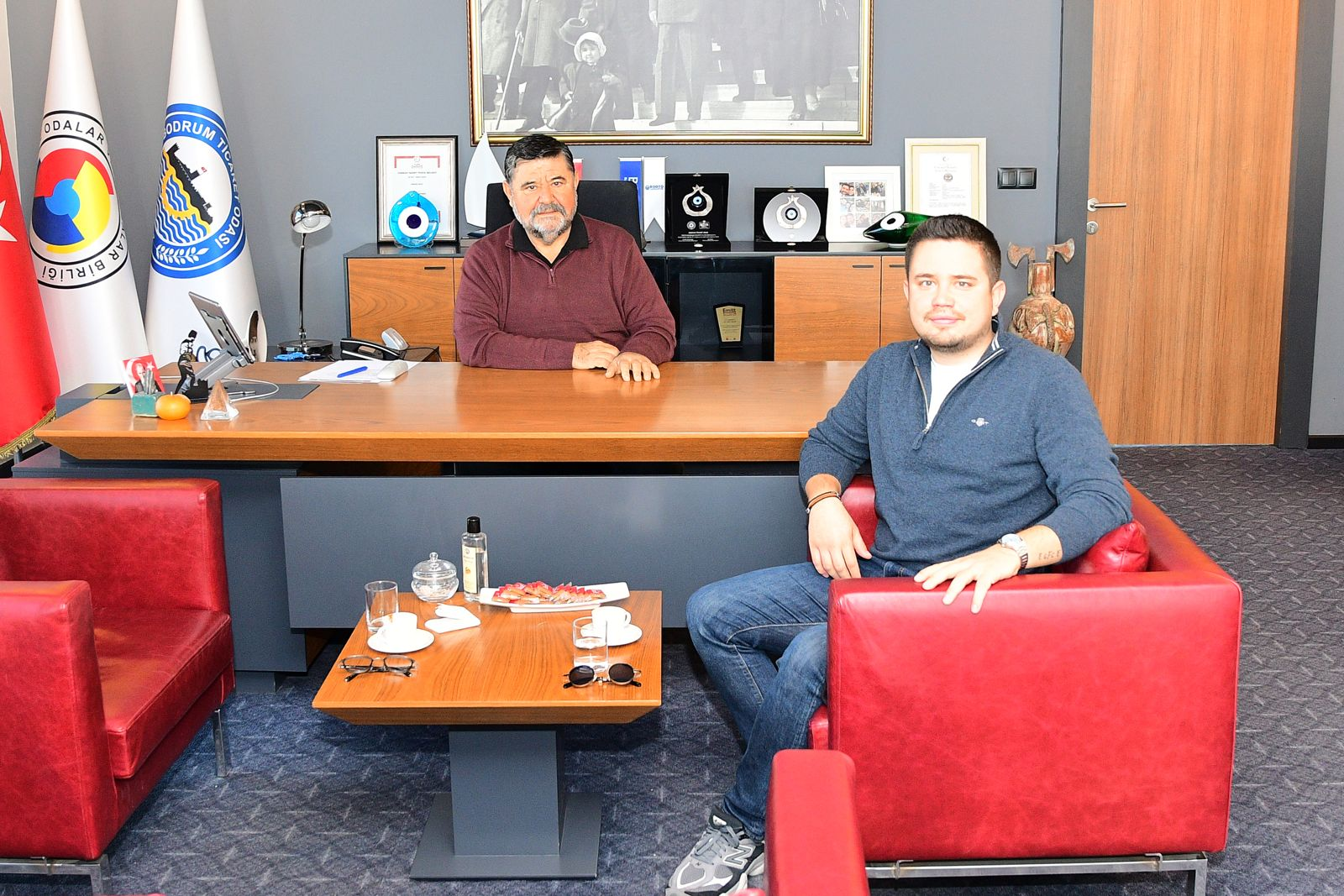 EFE DEMİRKIRAN’DAN NEZAKET ZİYARETİ