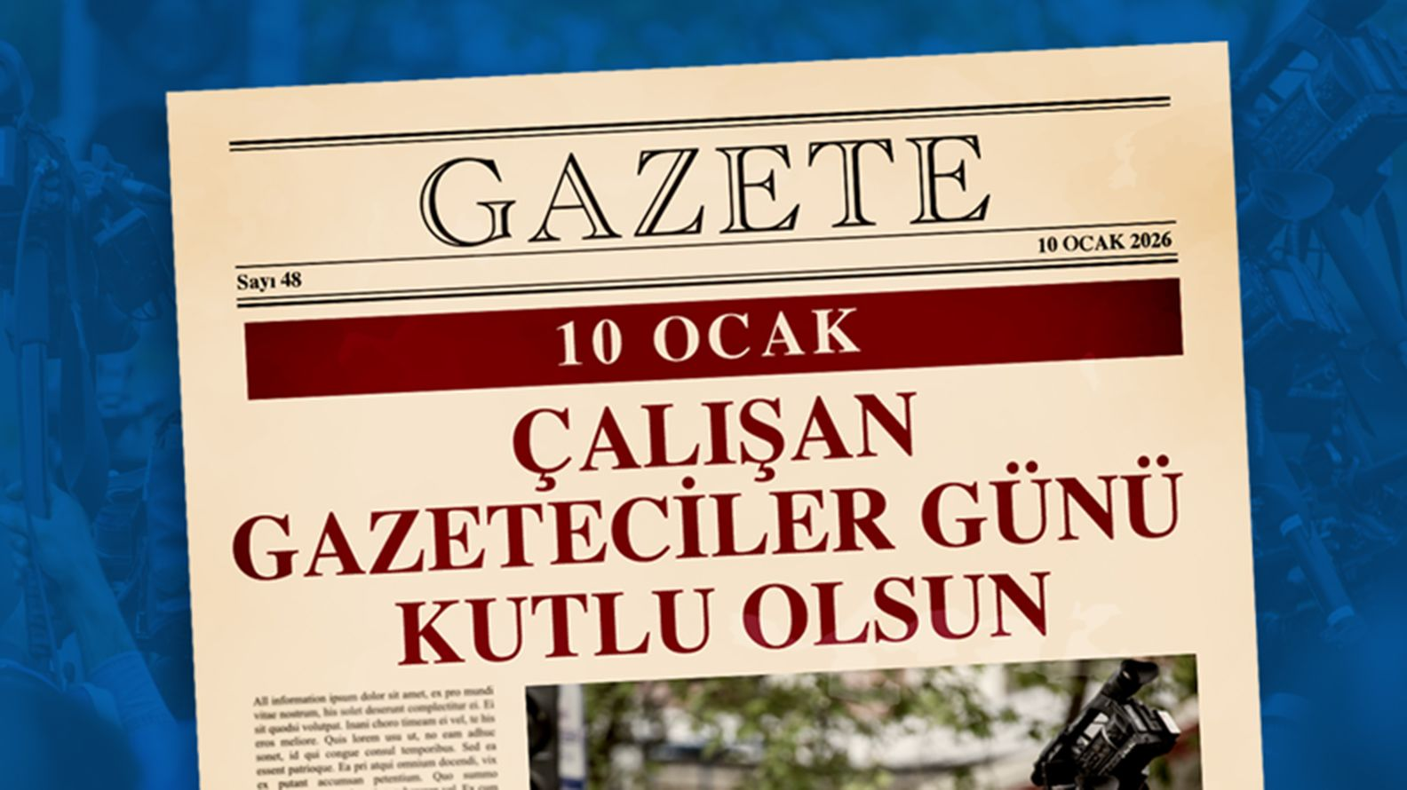 BODRUM TİCARET ODASI YÖNETİM KURULU BAŞKANI MAHMUT SERDAR KOCADON’UN ÇALIŞAN GAZETECİLER GÜNÜ MESAJI