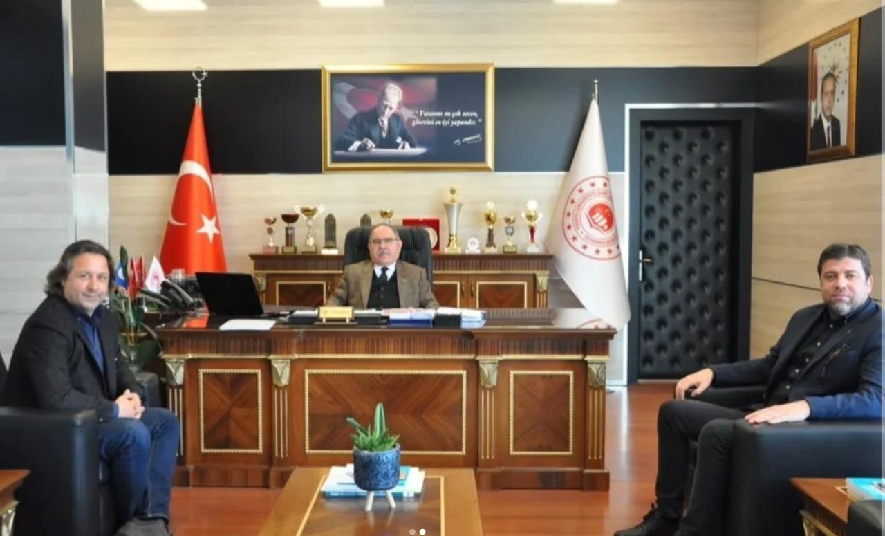 ÖMER BOLAT’A NEZAKET ZİYARETİ