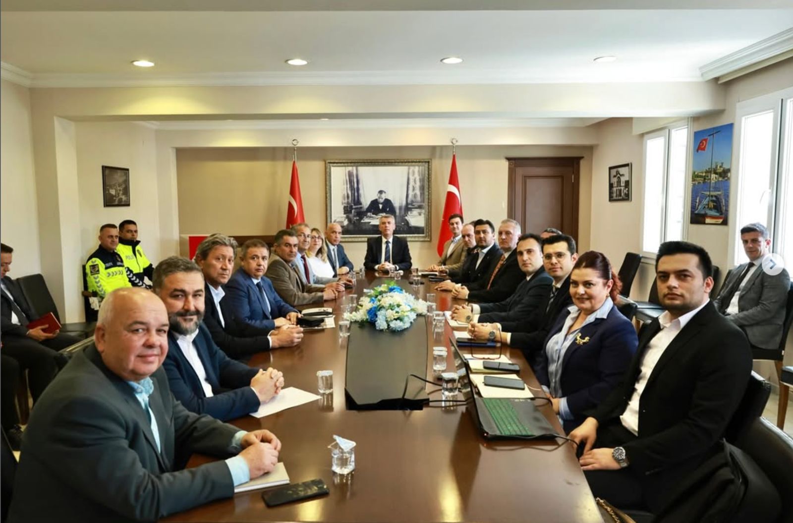 ULAŞTIRMA DANIŞMA KURULU TOPLANTISI KAYMAKAMLIKTA GERÇEKLEŞTİRİLDİ