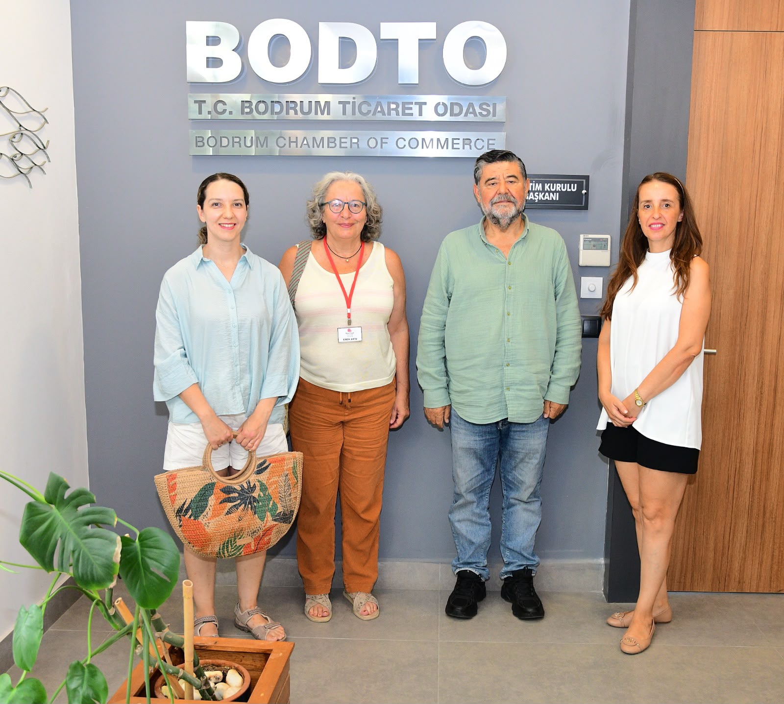 SLOW FOOD BODRUM'DAN BODRUM TİCARET ODASI'NA ZİYARET